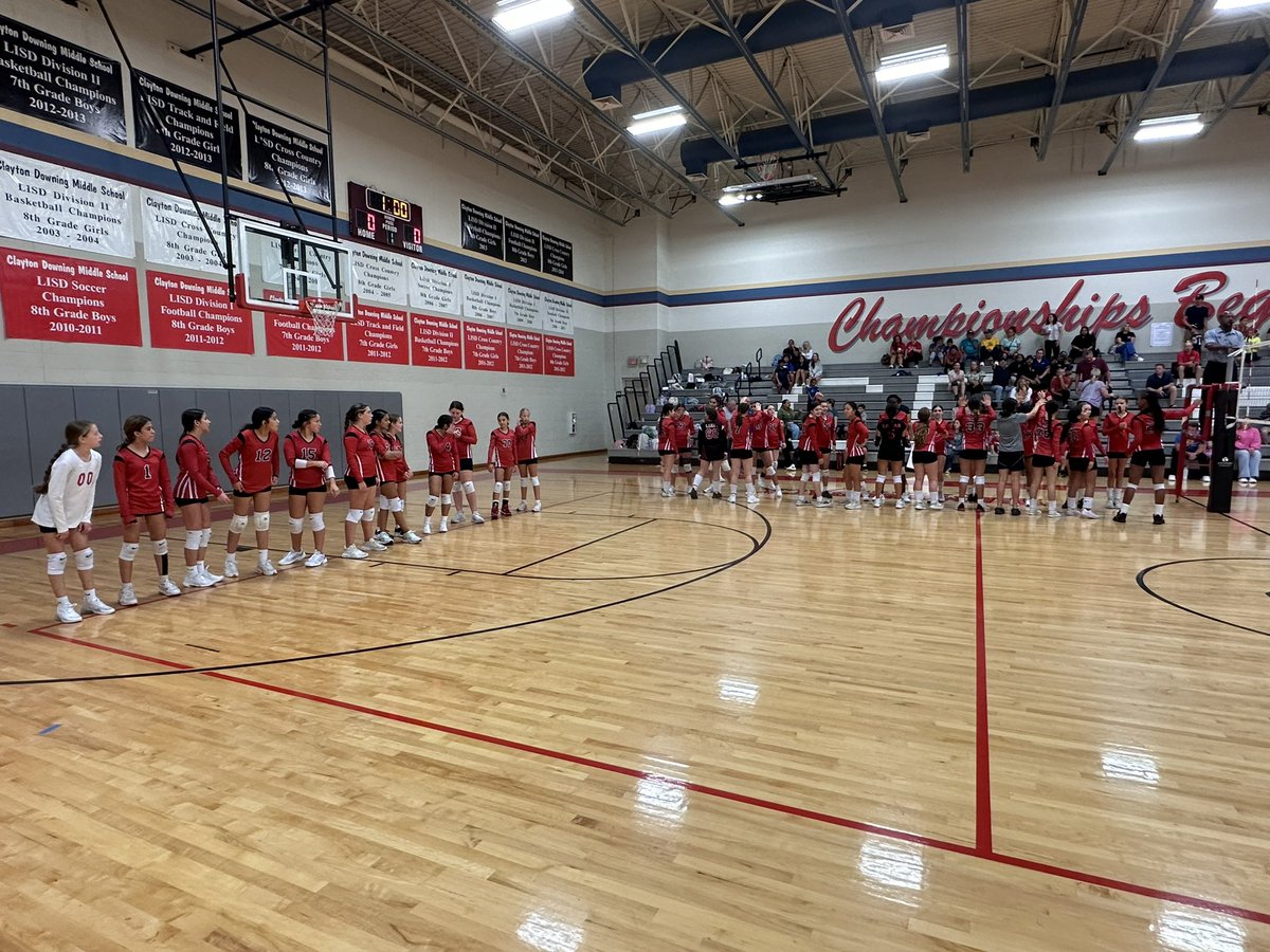Lady Longhorns (@lamarathletics_) on Twitter photo So proud of our 7th grade Volleyball teams competing at Downing tonight! Very close matches!and even better school spirit! <a href="/MarcusHSvb1/">Marcus Volleyball</a> <a href="/MarcusRedNation/">MARCUS RED NATION</a> <a href="/LISDsports/">Lewisville ISD Athletics</a> <a href="/ChantellUpshaw/">Chantell Upshaw</a> <a href="/LamarMS/">Lamar Middle School</a> #Hookem #LISDSports So proud of our 7th grade Volleyball teams competing at Downing tonight! Very close matches!and even better school spirit! <a href="/MarcusHSvb1/">Marcus Volleyball</a> <a href="/MarcusRedNation/">MARCUS RED NATION</a> <a href="/LISDsports/">Lewisville ISD Athletics</a> <a href="/ChantellUpshaw/">Chantell Upshaw</a> <a href="/LamarMS/">Lamar Middle School</a> #Hookem #LISDSports