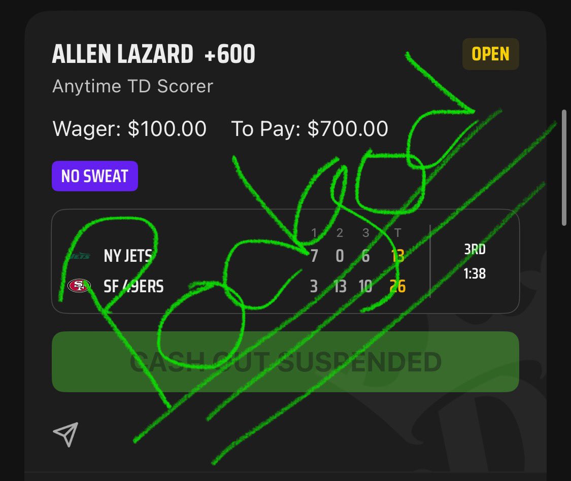 TheRealPodGod's tweet image. Fuck it I’m on oneeee 🎶 

#PodGod
#GamblingX
#NFL