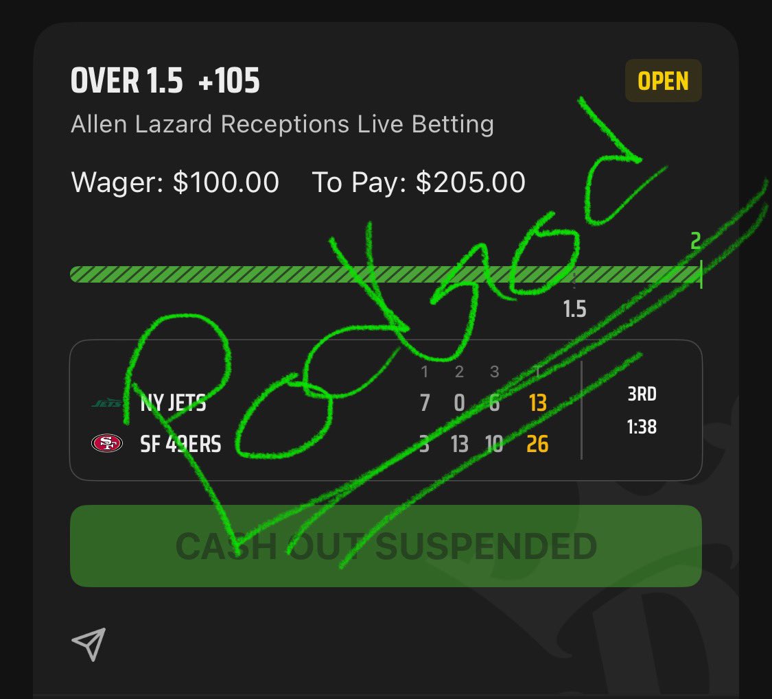 TheRealPodGod's tweet image. Fuck it I’m on oneeee 🎶 

#PodGod
#GamblingX
#NFL