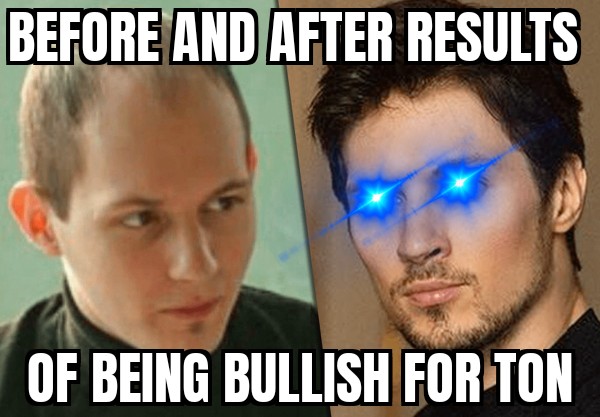 beerskeez's tweet image. @darkdurov_ton telling the world about $TON thru memes