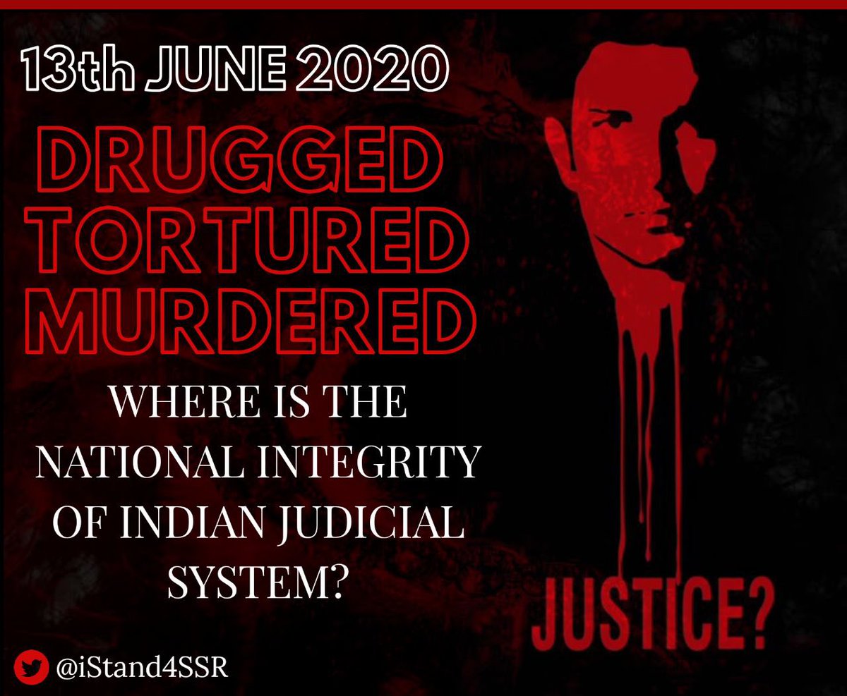 Onlylf CBI Performed InSSRCase

We wouldn't be witnessing such a mockery of the justice system. It's been over 4 years &amp; we're still begging for #JusticeForSushantSinghRajput

Is CBI really an independent agency or just caged parrot controlled by those in power?