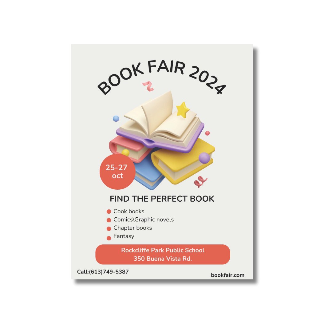 Rockcliffe Park Public School Book Fair tweet media