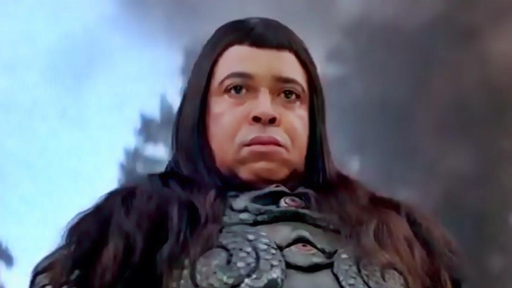 RanesHook's tweet photo. In lieu of a traditional #TrailerTweet, I pay a special #ManiacMonday tribute to #JamesEarlJones, who went to the big movie theater in the sky today, 9/9/24. He portrayed Thulsa Doom in CONAN THE BARBARIAN, a villain who terrifies me to this day. RIP, JEJ https://t.co/GuMMdeMnTB https://t.co/He3Upf1Atd