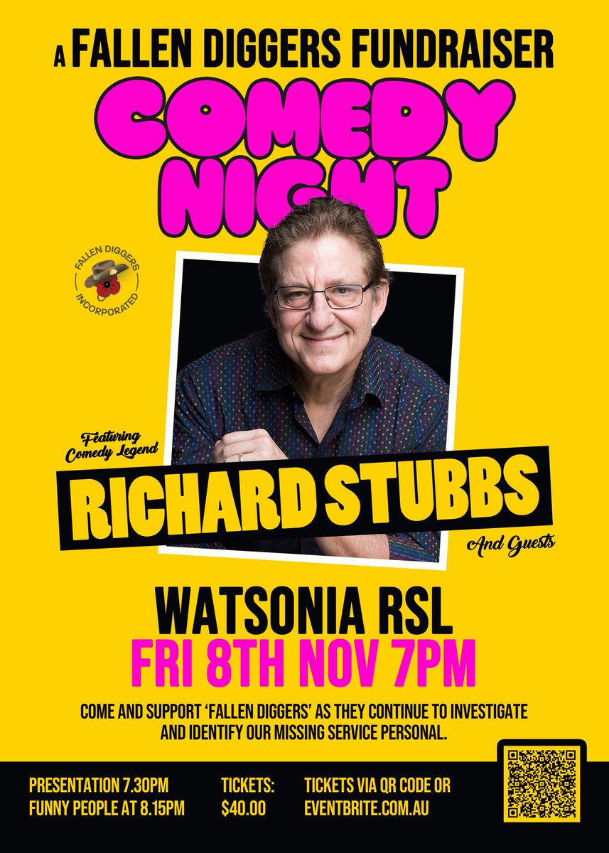 FallenDiggers's tweet image. Come and join Fallen Diggers for a night of laughter.