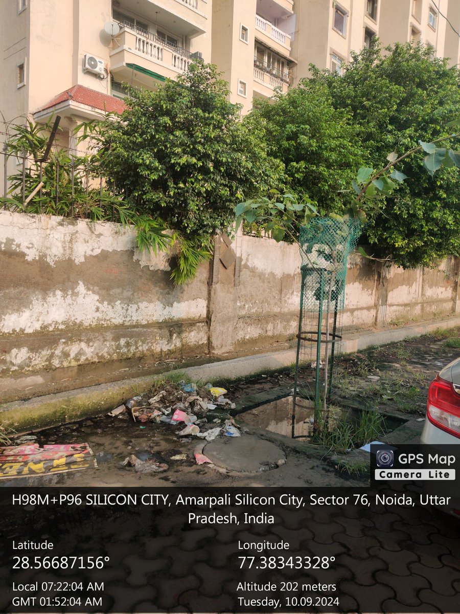 ASCAOAPH1's tweet photo. These full grown trees are dying due to sewage water , please permanently stop sewage overflowing &amp; save these trees @noida_authority @CeoNoida @rouppcbgbn https://t.co/b0ju9amM9i