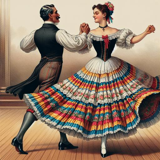 Alchemic_AI's tweet photo. «Polka dance» = «Polka dots» + «Polka dots»! «Polka dance» - a lively dance originating from central europe, characterized by quick steps and a 2/4 time signature, often accompanied by accordion music.
#alchemicai #newelement #polkadance #ai https://t.co/wJhRF4lNvS
