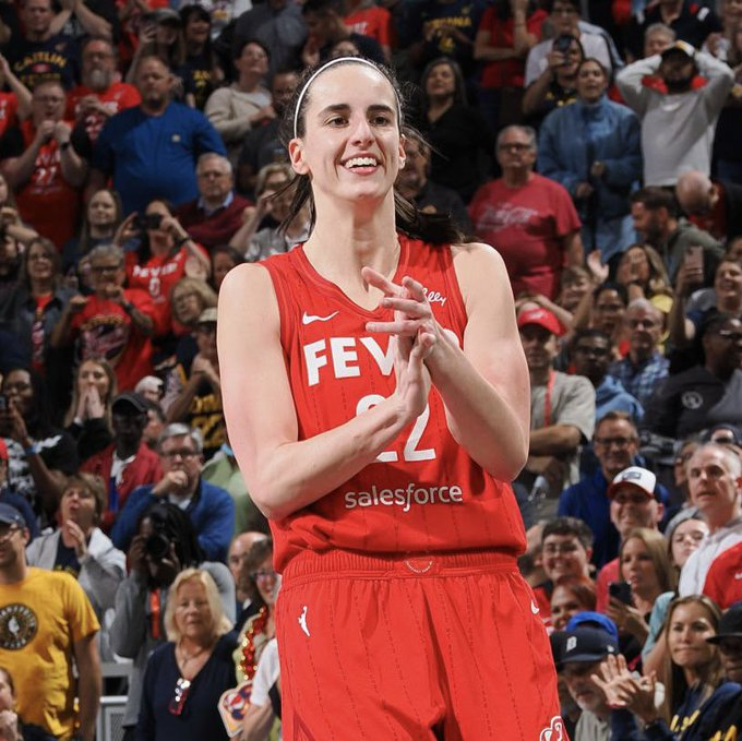 Caitlin Clark has tied the WNBA record for most career games with 25 PTS &amp; 10 AST.