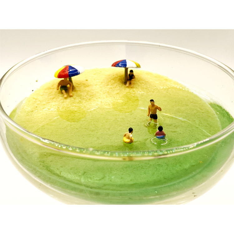 ジオコレで夏の思い出を手元に残そう✨🏖

グラスの中で浜辺を表現した作例をご紹介🌊🌴
楽しい夏の思い出を形にしたような作品です☺
インテリアとして飾っても素敵な一点です✨

ジオコレで、思い出の景色を作ってみませんか♪

#ジオコレ150　 #クラフト　#クラフトジオコレ