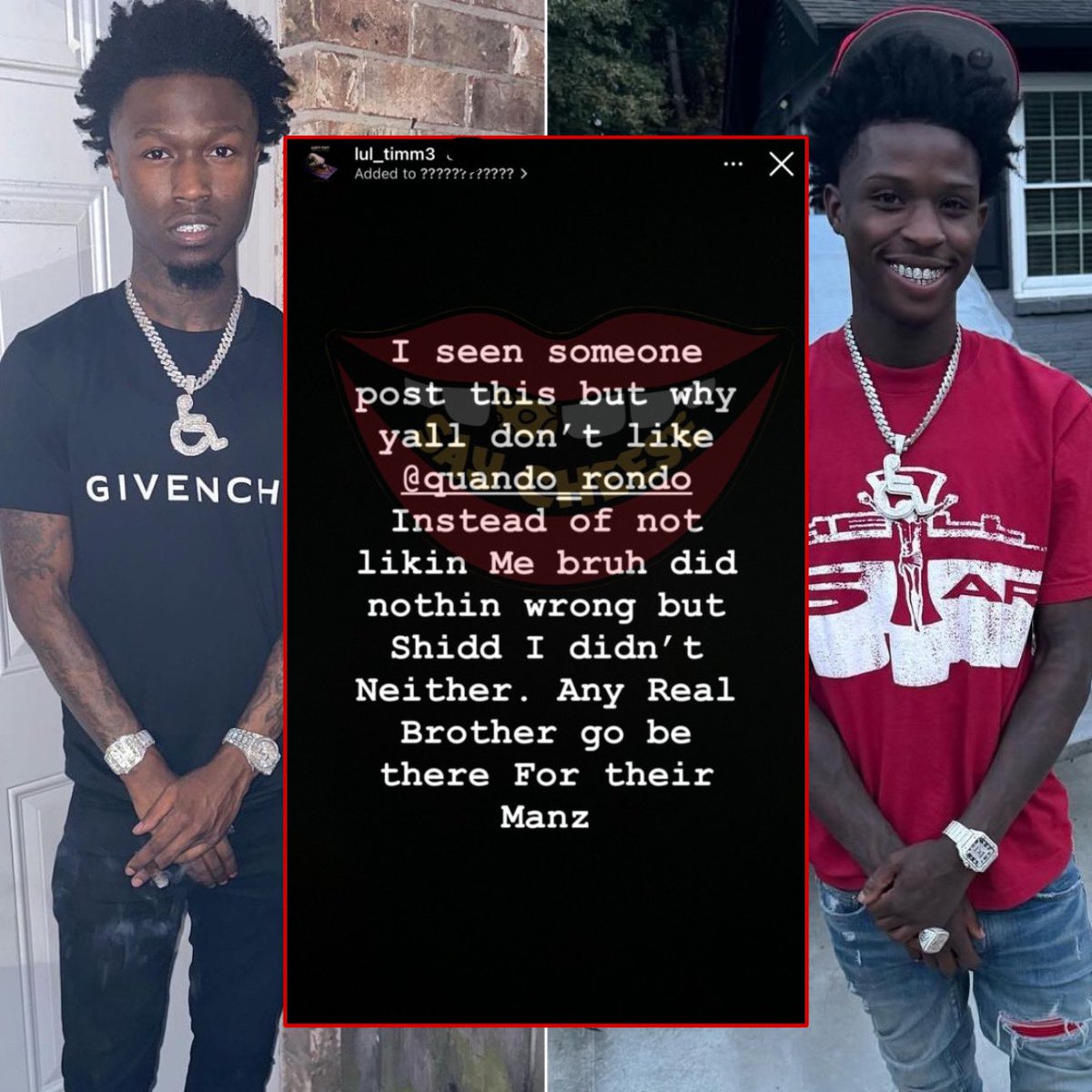 SaycheeseDGTL's tweet image. Lul Tim wants to know why people dislike Quando Rondo: “Bruh did nothing  wrong but shidd I didn’t neither”