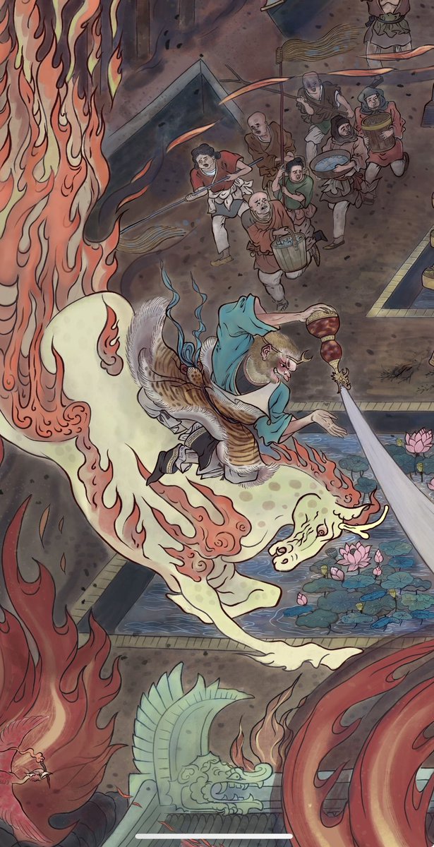 火烧黑云

观音禅院 黑熊精 金池长老

#illustration    #絵 #芸術 #絵画  #漫画 #創作 #插畫 #painting #fineart #イラスト #イラストレーション #絵描きさんと繫がりたい  #绘画 #插画 #黑神话 #黒神話 #BlackMythology