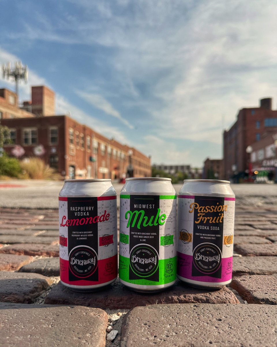 We're cracking open these RTDs from <a href="/DrinkBrickway/">Brickway Brewery & Distillery</a> to celebrate #InternationalCannedCocktailDay! All day at the tasting room, we're serving up $4 RTDs plus snag a four pack to-go for $8 on all Brickway canned cocktails!

#DrinkLocal | #LuckyBucket