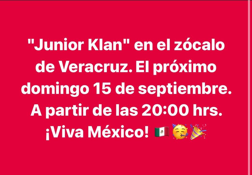 Si ustedes creen que <a href="/MYunesMarquez/">Miguel Ángel Yunes Márquez</a> se cambió a #Morena por las denuncias contra su familia; en realidad fue para conseguir presupuesto para traer a la Maravilla Musical de México a <a href="/AyuntamientoVer/">H. Ayuntamiento de Veracruz</a>, que grande que sos !!