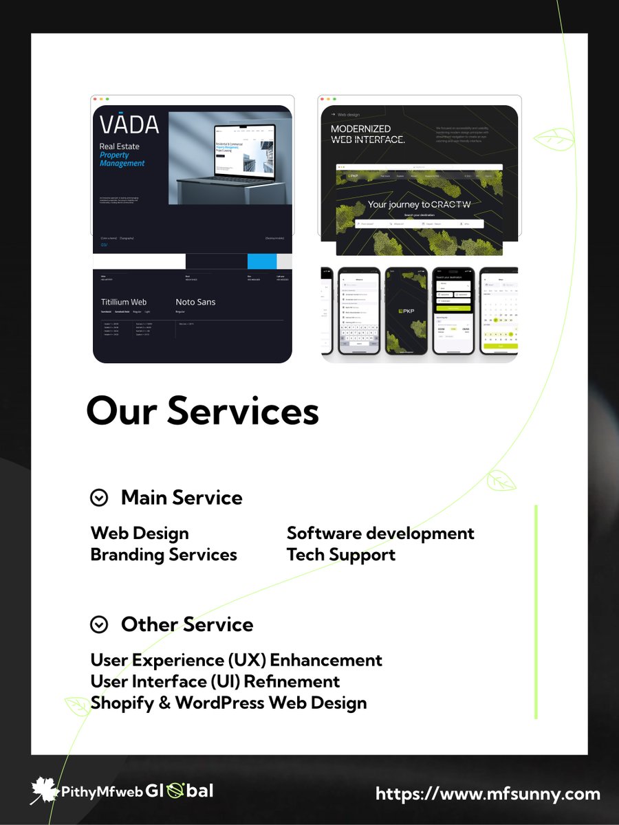 PithyMfweb's tweet image. Hi guys! Here A China-based global web dev agency, specializing in design &amp;amp; digital marketing. We&apos;re passionate about crafting engaging, high-quality web pages to connect you with ideal customers, driving conversions.
Designing a creative web page is not difficult, Follow us!🌟