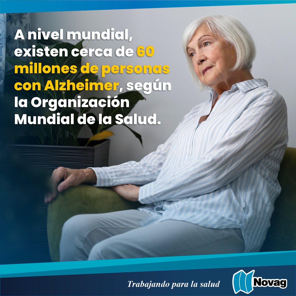 En #México, alrededor de un millón 300 mil personas padecen la enfermedad de #Alzheimer, según la Secretaría de Salud <a href="/SSalud_mx/">SALUD México</a>. Esa cifra representó entre 60 y 70% de los diagnósticos de demencia. Las personas mayores de 65 años son las más afectadas.