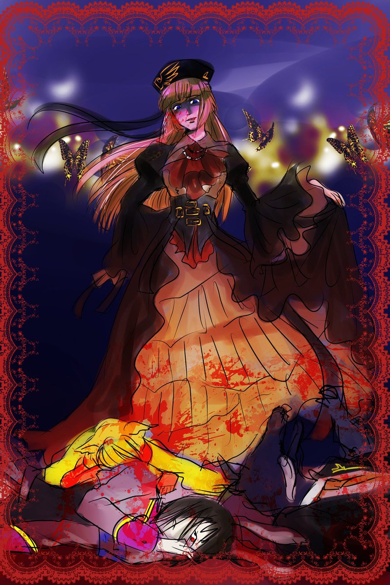 「2008年から2010年くらいに描いた #うみねこFA #ひぐらしFA のほんの」|旭 #げみにずむ製作中のイラスト