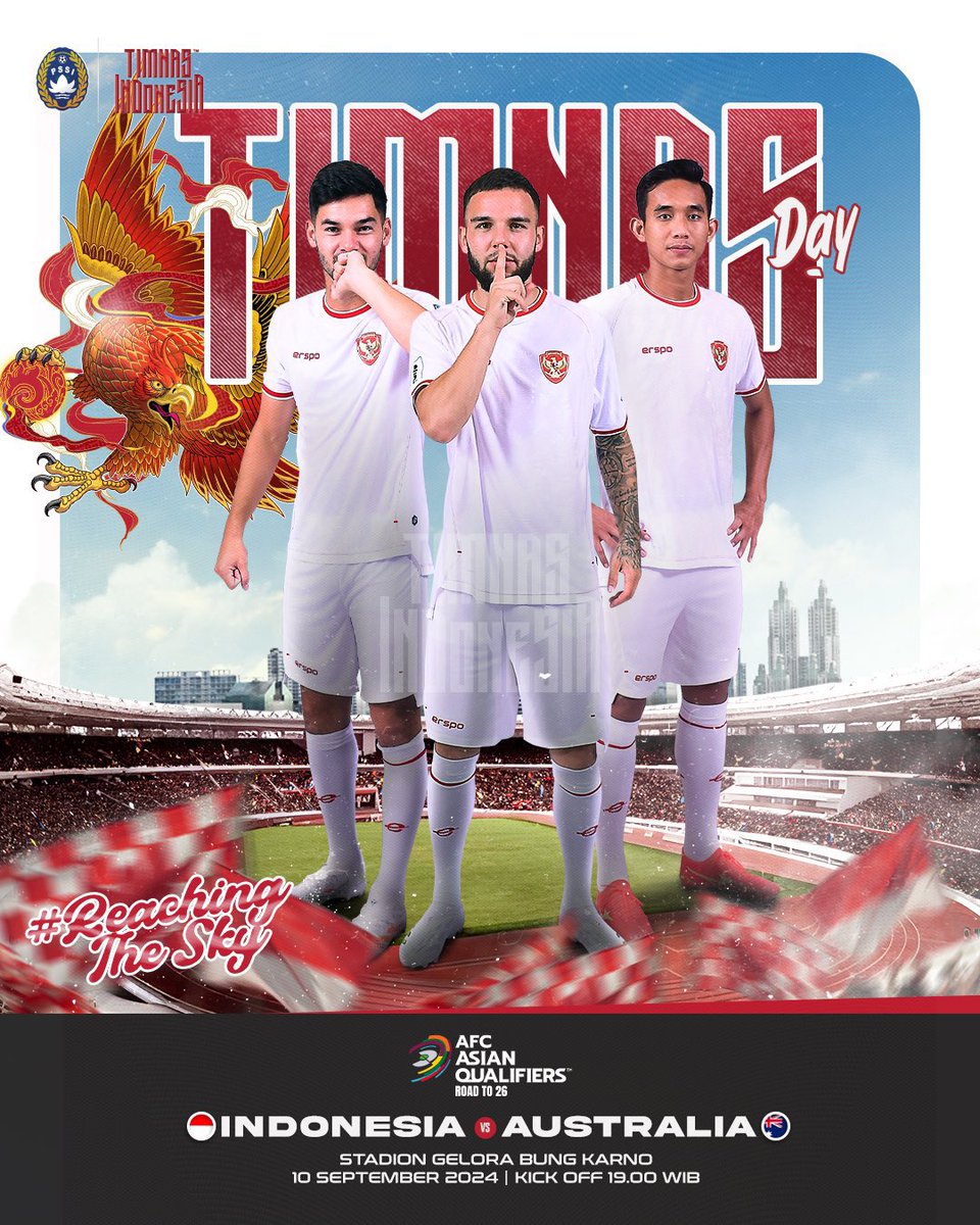 ADA E-WALET 250K DIBAGI 5 ORANG JIKA INDONESIA BERHASIL MENGALAHKAN AUSTRALIA. 🇮🇩-🇦🇺

SYARATNYA CUMA FOLLOW, RETWEET DAN REPLY 
BATAS SAMPAI KIC KOFF

#TimnasDay #TimnasIndonesia