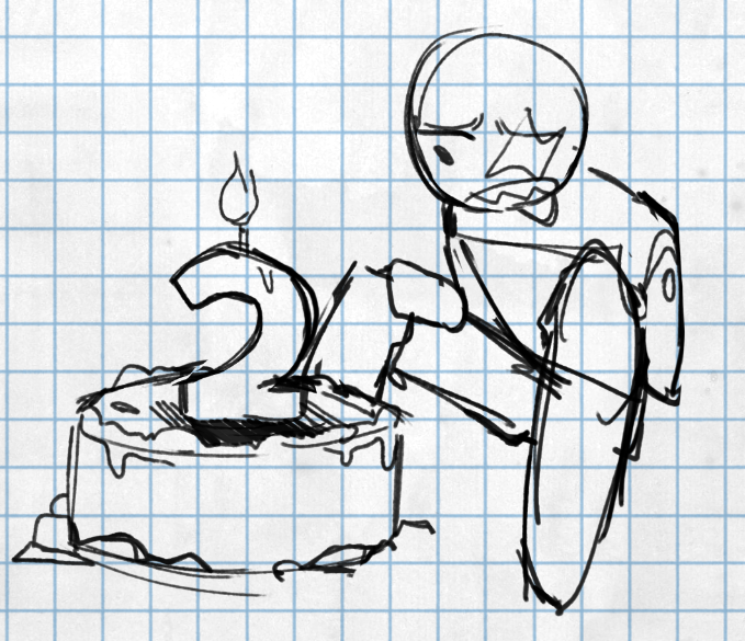 StickmenDaily's tweet photo. We are doing this art-share to celebrate the anniversary of Stickman of the Day! It's been 2 years since I created this account, two years since the stickmen community changed my life.

I wouldn't be happier to be here. https://t.co/u8SgLcmGK9