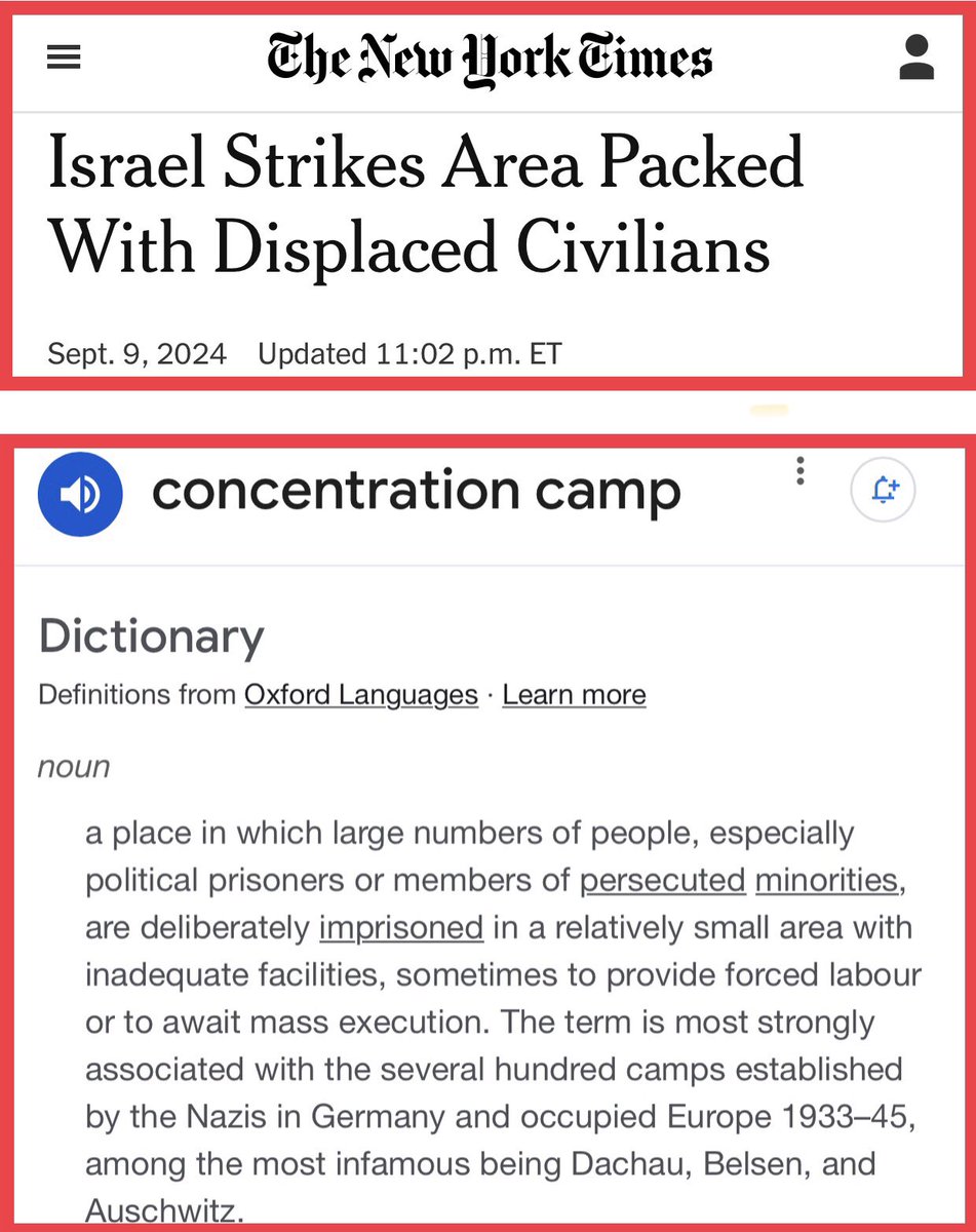 Textbook definition of a concentration camp