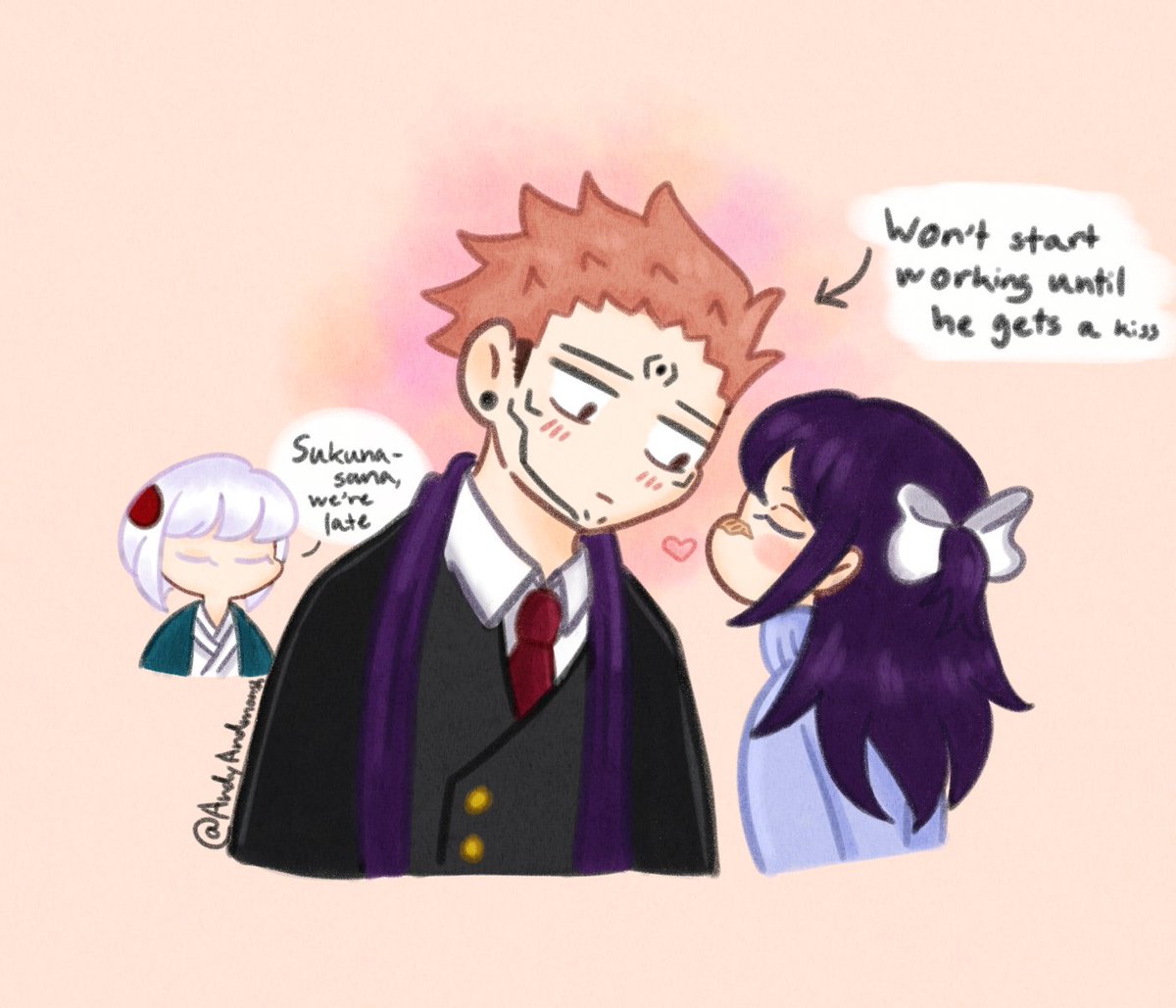 AndyAndmonsh's tweet photo. Kindergarten Teacher &amp; Mafia Boss &amp; Loyal Assistant AU!

#sukuhime #UtahimeIori #Uraume #ioriutahime https://t.co/UYTxNxsSBU