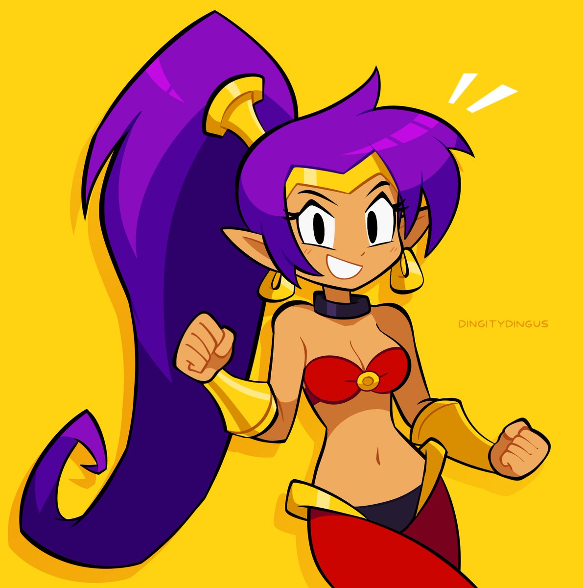 DingityDingus's tweet photo. The Half-Genie ✨

#Shantae #WayForward #Fanart https://t.co/mnDFCDRcVk