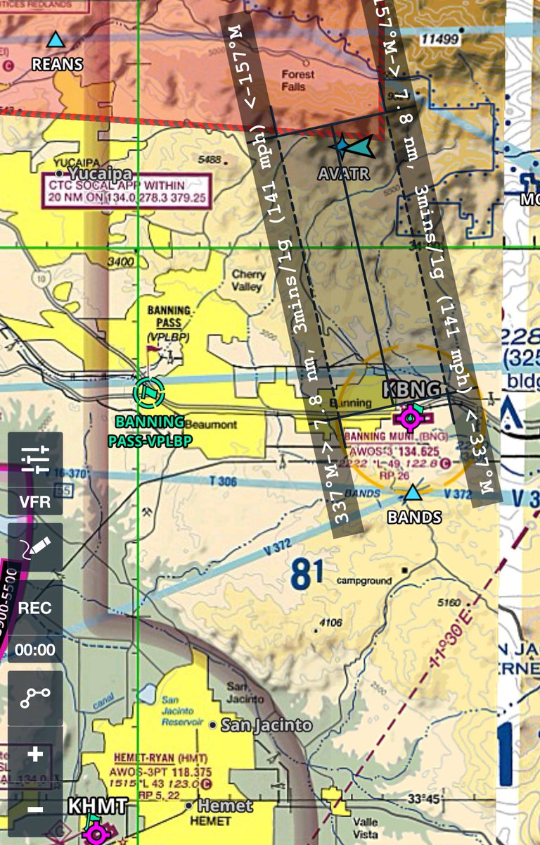 jaredyoshiki's tweet photo. As Banning considers closing its airport, policymakers should consider just how valuable this asset is for the IE. Only 7.8nm and a 3 min flight to touch the #Linefire TFR. #aviation is critical in wildfire response and airports make that possible. #SaveCAAirports @flywithaopa https://t.co/JkG8blrwlt