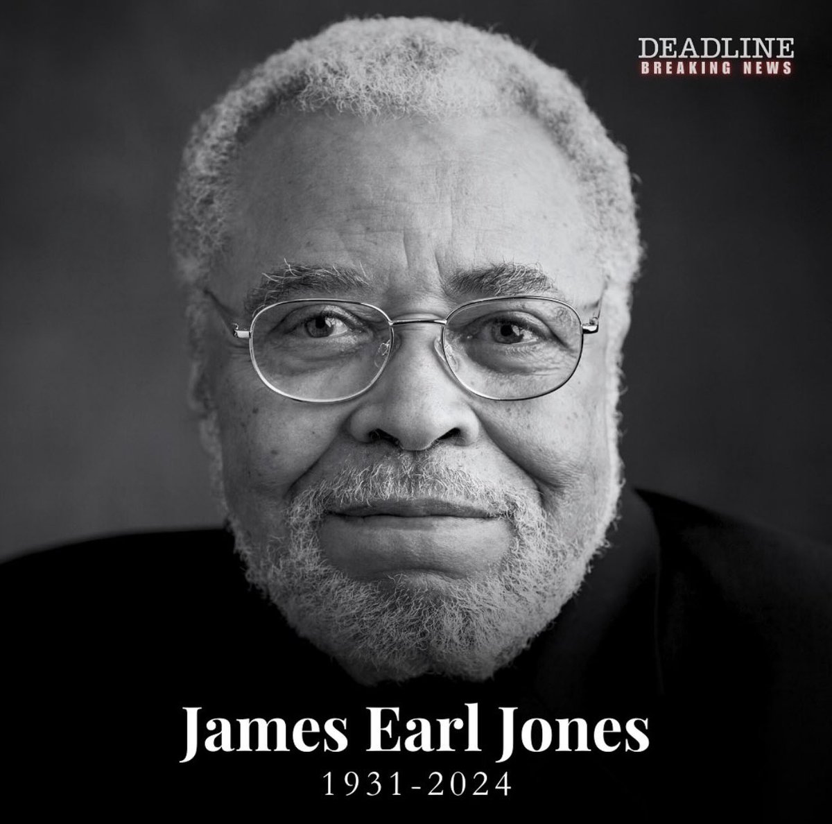 JackCarrUSA's tweet photo. So saddened to learn of James Earl Jones’ passing. 

He served in the U.S. Army before becoming one of the greatest actors of his, or any, generation. 

Rest in Peace. https://t.co/n2ADpyduB1