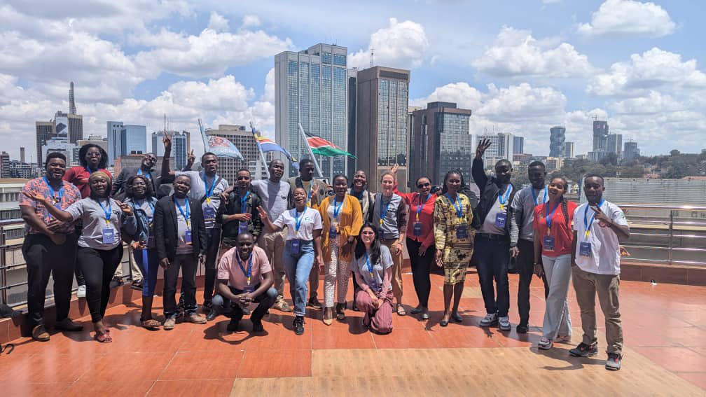 Our travel grantees coming from all over the world, most of whom are first time attendees of in-person #StateoftheMap! 

Special thanks to <a href="/hotosm/">Humanitarian OpenStreetMap Team</a> for supporting the conference via the #HOTOpenSummit Travel Support Grant!

#StateoftheMap2024 #SotM #SotM2024