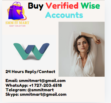 MoloPrinc73421's tweet photo. Buy Verified Wise Accounts
https://t.co/sqnAR50xno
#BuyVerifiedWiseAccounts
#BuyVerifiedWiseAccount
#VerifiedWise
#VerifiedWiseAccounts
#BuyVerifiedWise
24 Hours Reply/Contact
Email: smmitmart@gmail.com
WhatsApp: +1 727-203-6518
Telegram: @smmitmart
Skype: smmitmart@gmail.com https://t.co/95dKJhoUcV