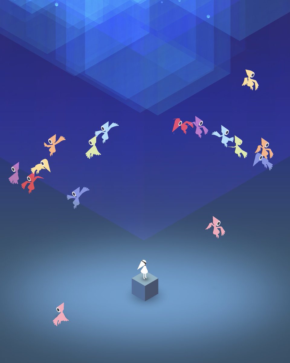 itaruotton's tweet image. 時間を見つけて、#AppleArcade も遊んでます。
今日は #MonumentValley をクリア！ほどよいボリュームが嬉しい、美しいパズルゲームでした 。