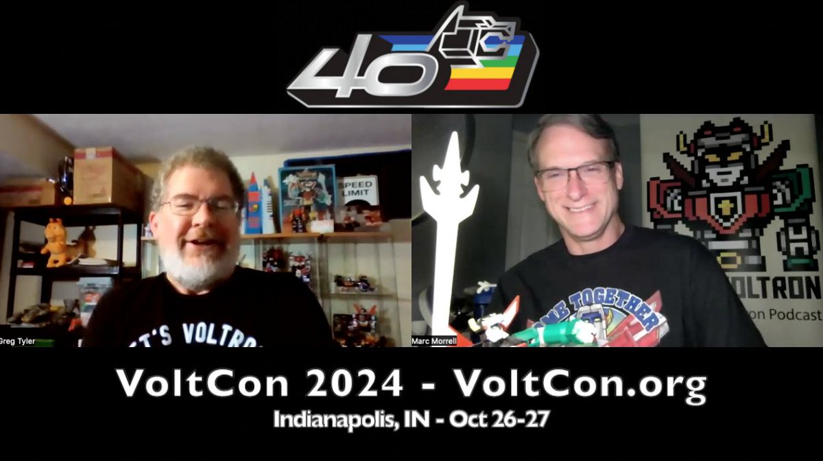 We are celebrating the 40th Anniversary of #Voltron in a BRAND NEW PODCAST! #40thAnniversary youtu.be/BGQr5iy8ISQ Audio version on LetsVoltron-dot-com
