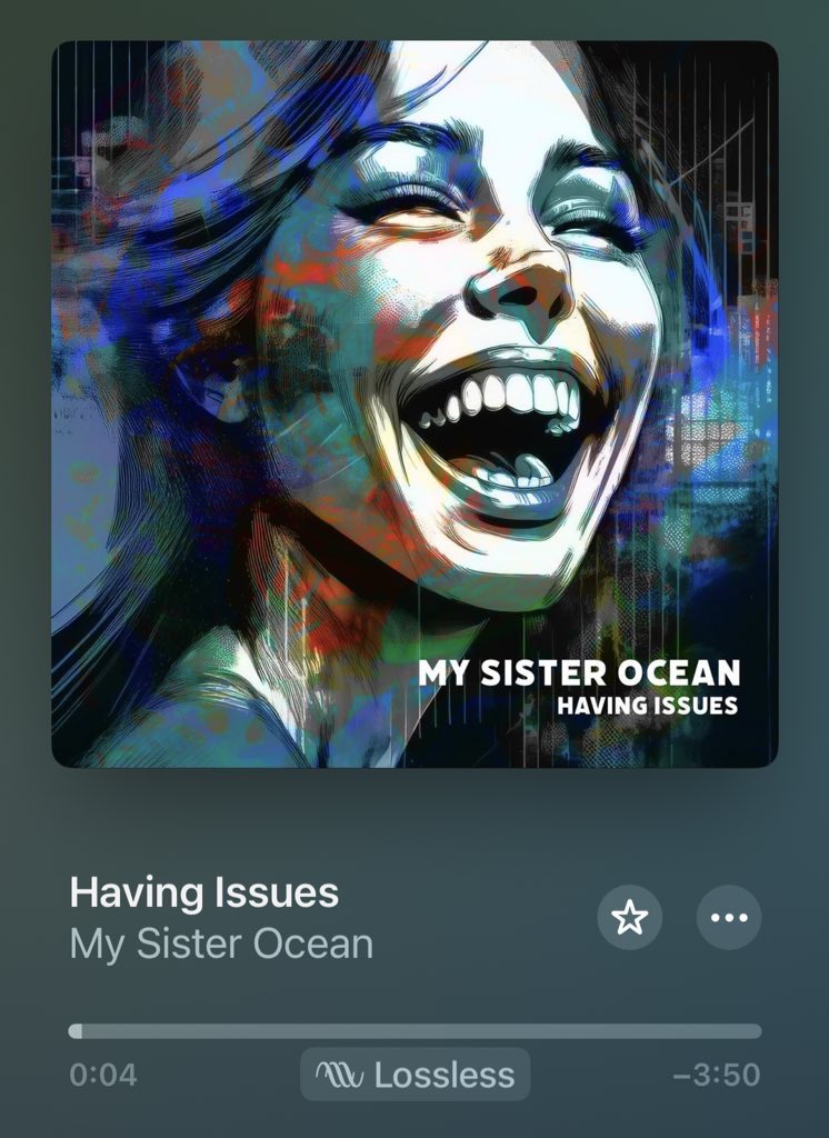 Whatever your streaming service - there’s a My Sister Ocean song just a’waiting for ya.