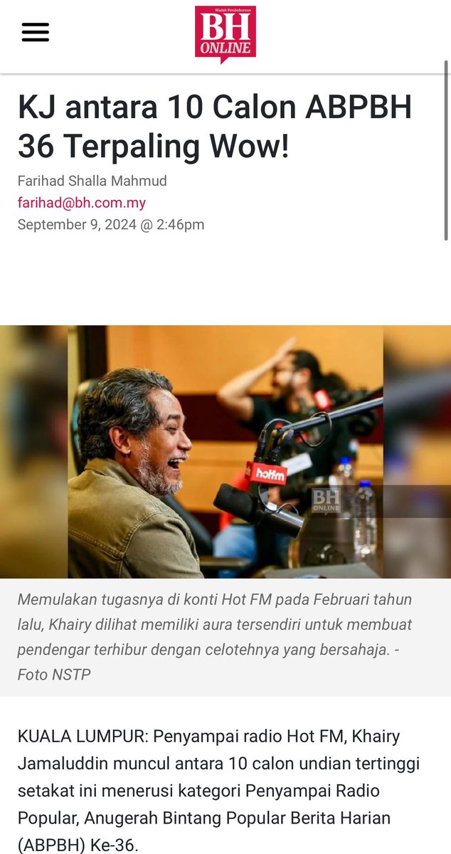 syahir's tweet photo. terima kasih yang viralkan video kempen calon ABPBH. harini saya menang, esok kita makan ramai-ramai. 

jangan menggelupur sangat macaitros siap ugut ugut media. luaran reformasi dalam hati berjiwa mahathirisme. 

PMX pun takkan kisah punya la harmless humour macam ni. 

KJ confirmed menang macam ni 🤣