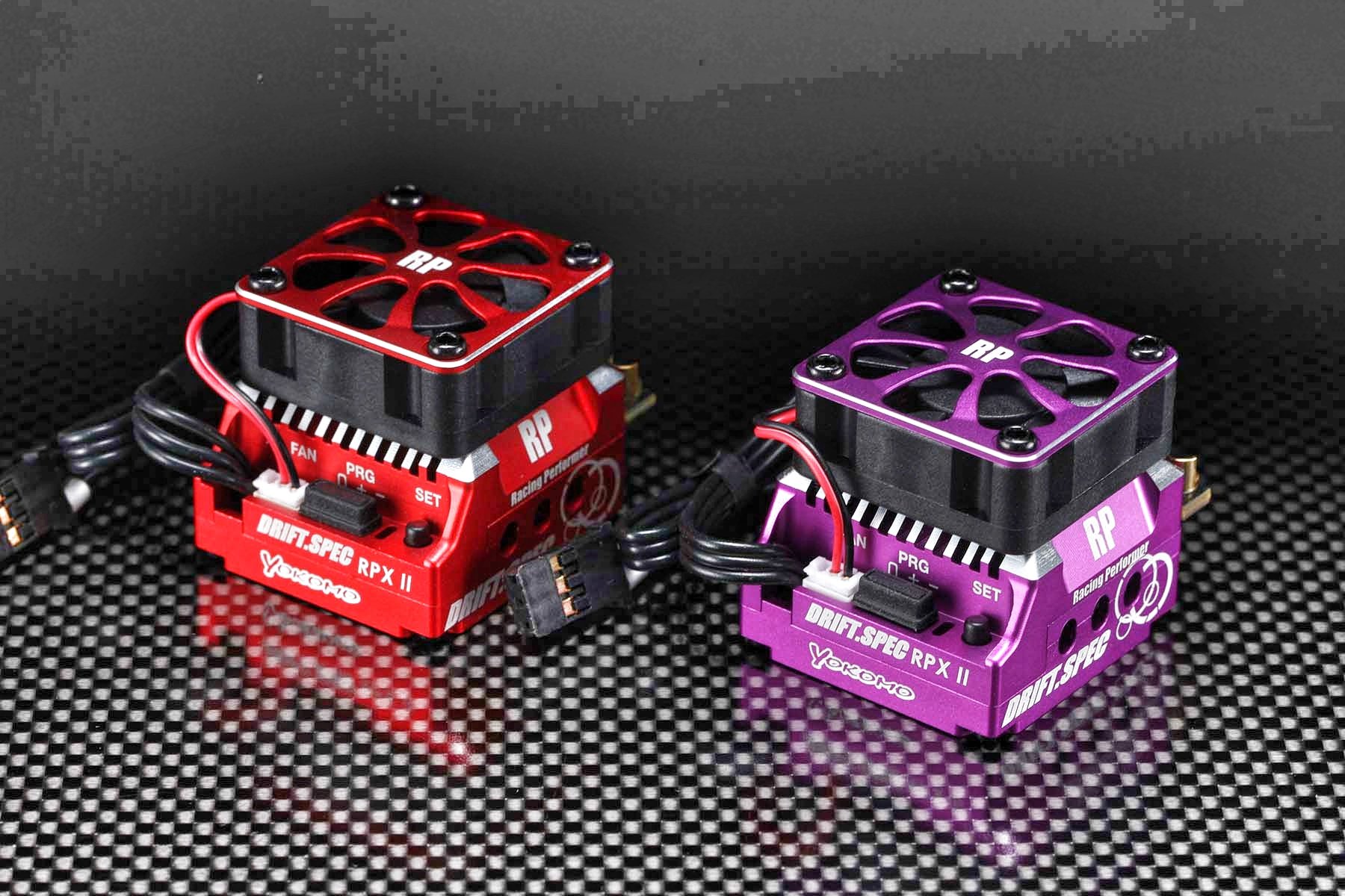ヨコモ　アンプ　RPX2 ヨコモ BL-RPX2DP RPX-2 ブラシレスESC ドリフトスペック パープル