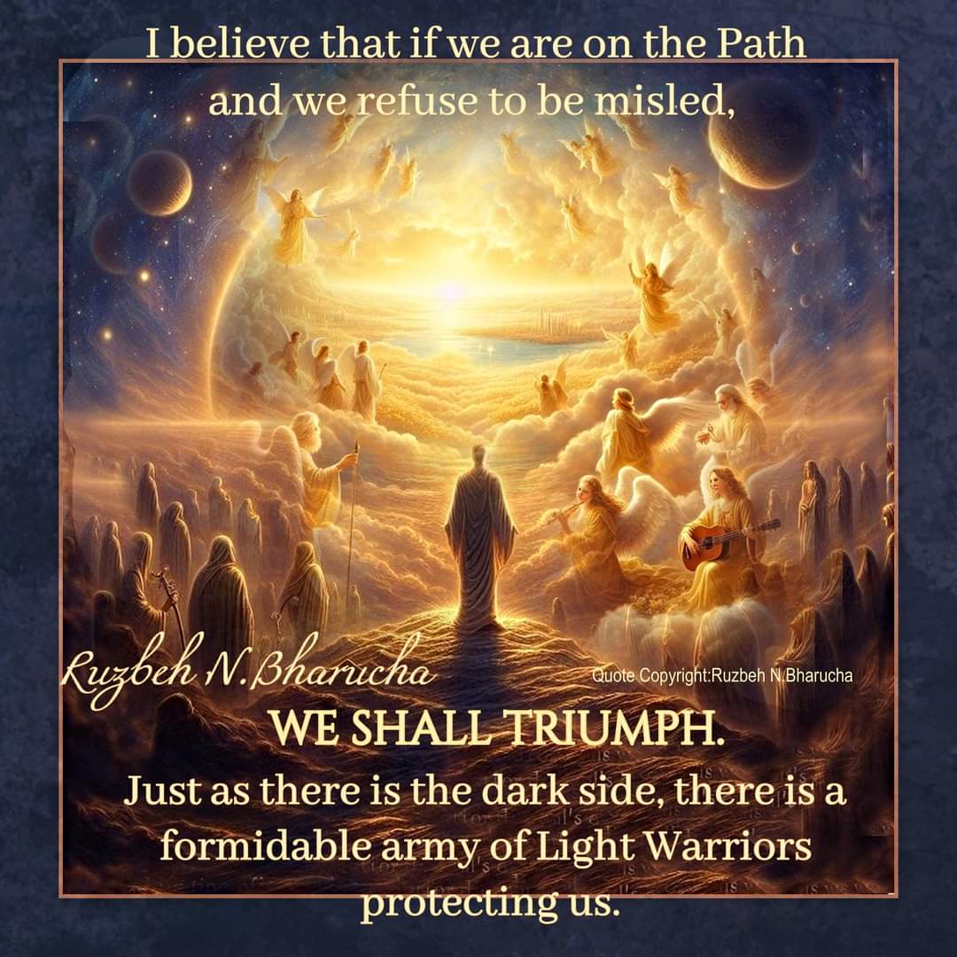 ruzbehnbharucha's tweet photo. JAI BABA
Be Blessed always
#stayonthepath #keepatit #divinesurrender #nomatterwhat #walkthepath #giveyourbest #triumph #grace #youareloved #youareprotected #lightworkers #RuzbehNBharucha #saibabaofshirdi #spreadthelight #spreadlove #spreadjoy #spreadpeace https://t.co/1m9EKzLpPt