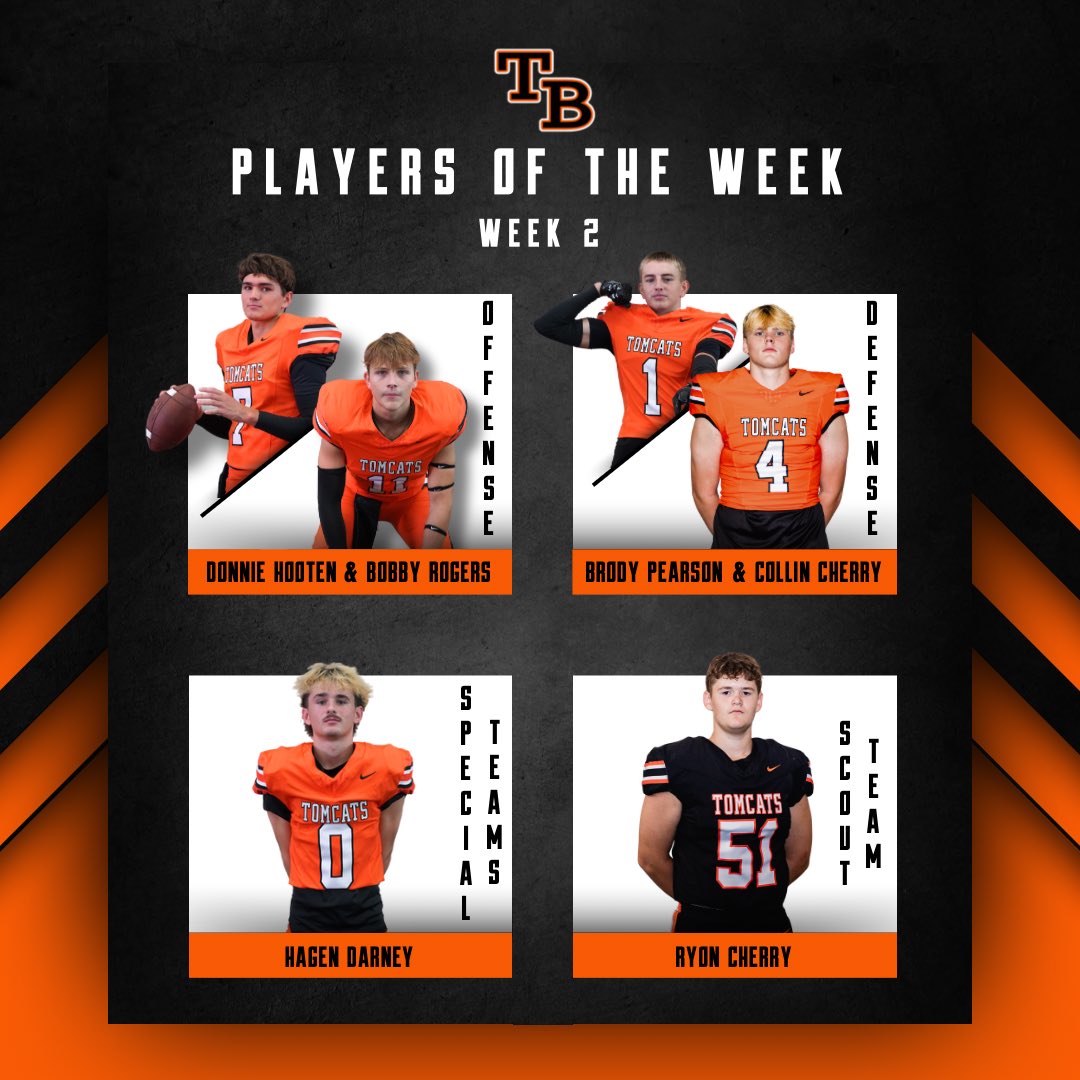 Tomcat Football tweet media