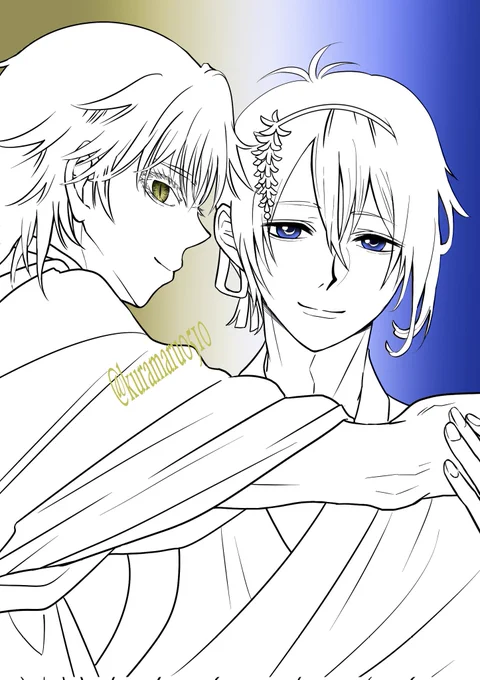 リクいただいて去年描いたつるみかちゃん 