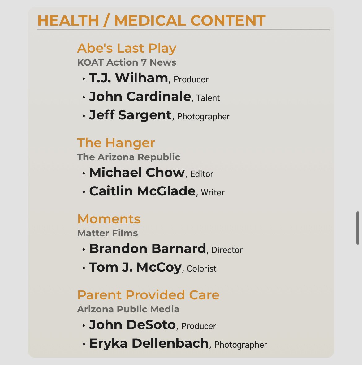 WhyyTom's tweet image. We Emmy nominated again.