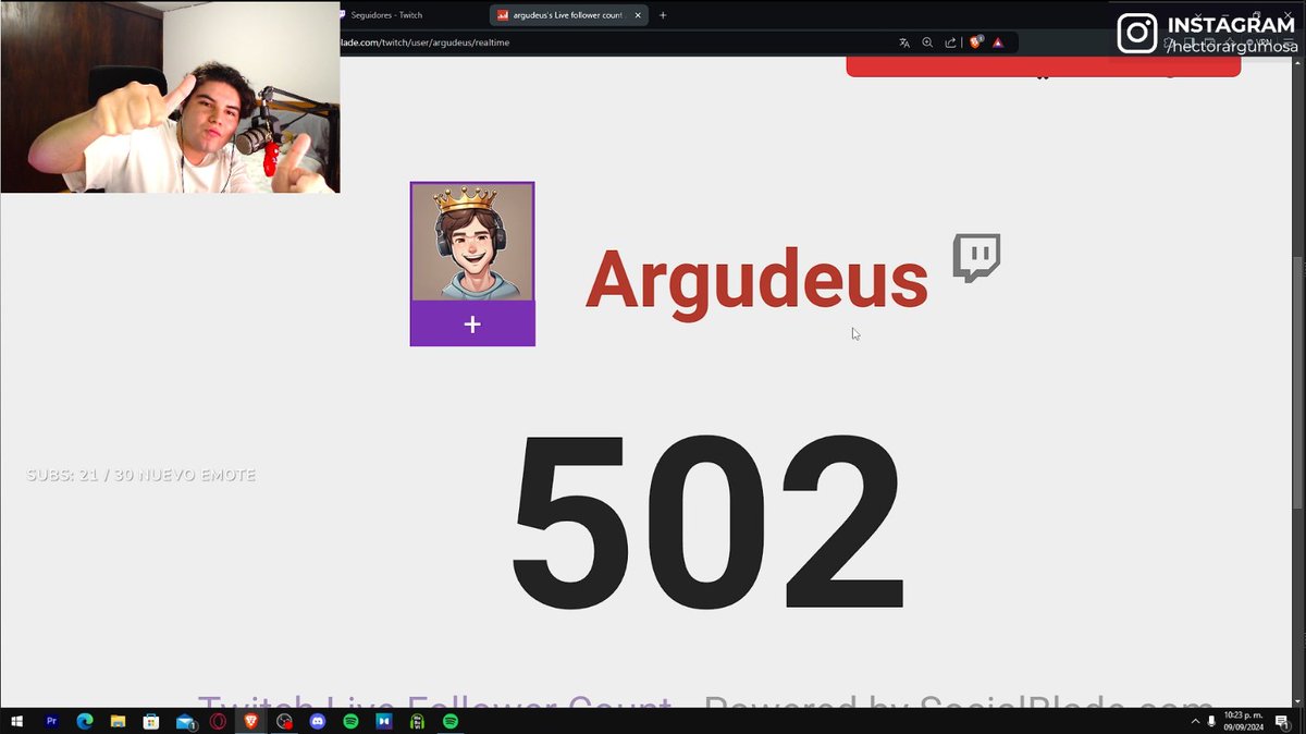 argudeus's tweet photo. LLEGAMOS A LOS 500 FOLLOWERS EN TWITCH!!! 

Muchisimas gracias a todos por su apoyo estos meses, este es el comienzo de muchas cosas grandes, poco a poco me estan ayudando a cumplir un sueño. Los tqm un chingo https://t.co/TCLu4Oq2r9