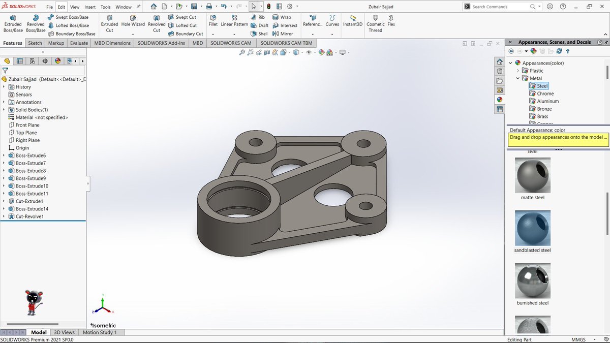 NSirawann's tweet image. #เขียนแบบ #รับงานเขียนแบบ #solidwork ค่ะ ถนัดงานเครื่องกล 
ทักมาสอบถามแบบคุยรายละเอียดงาน ราคาคุยกันได้ค่ะ ยินดีให้บริการค่ะ☺️🙇🏻‍♀️ #วาดรูป3D #รับทําการบ้าน #2D