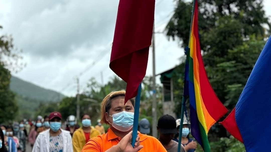 Lilia_Kim212's tweet photo. Dawei Democratic Movement Strike Committee #DDMSC led & marched the military dictatorship public strike movement in #Launglon Township on September 9.
#WhatsHappeninglnMyanmar
#2024Sep10Coup https://t.co/y0073Vph2o