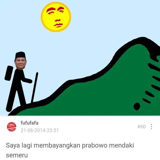 memefess's tweet photo. Alkisah dari seorang pujangga bernama fufufafa yeet! https://t.co/s20tGgV5vp
