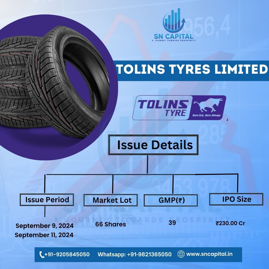 sn_capital's tweet photo. Tolins Tyres Issue Details
📞 9205845050
🌐 https://t.co/PU5NVPpAPW
#unlistedshares, #unlistedstocks, #preiposhares, #iposhares, #buyunlistedshares, #unlistedsharesdealer, #preiposhareprice, #investment, #stockinvestment, #StockInvesting, #tolinstyres, #succeed, #ipo, #sncapital https://t.co/FrNsGkFlfx