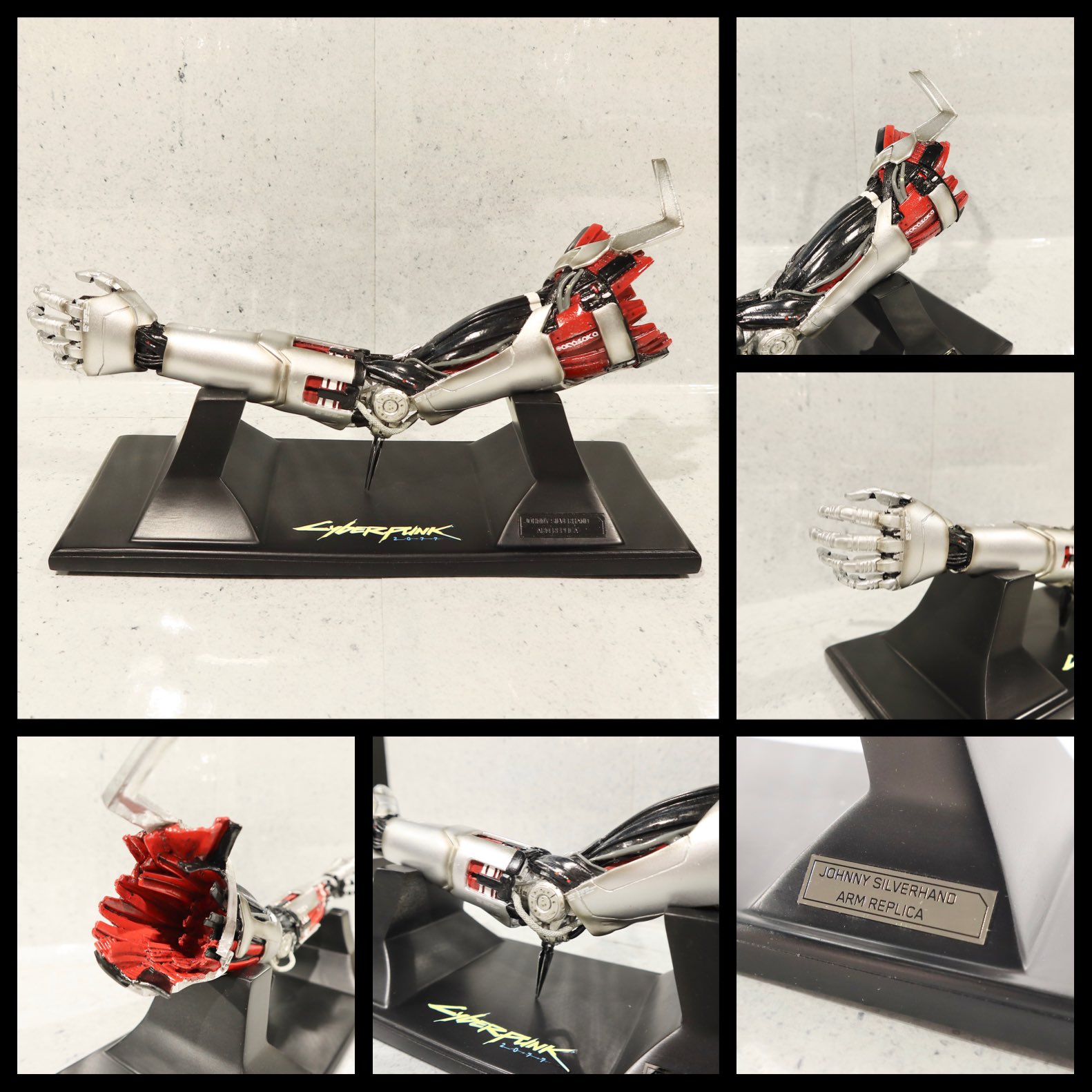 最高 サイバーパンク2077 ジョニー・シルバーハンド レプリカ アーム その他