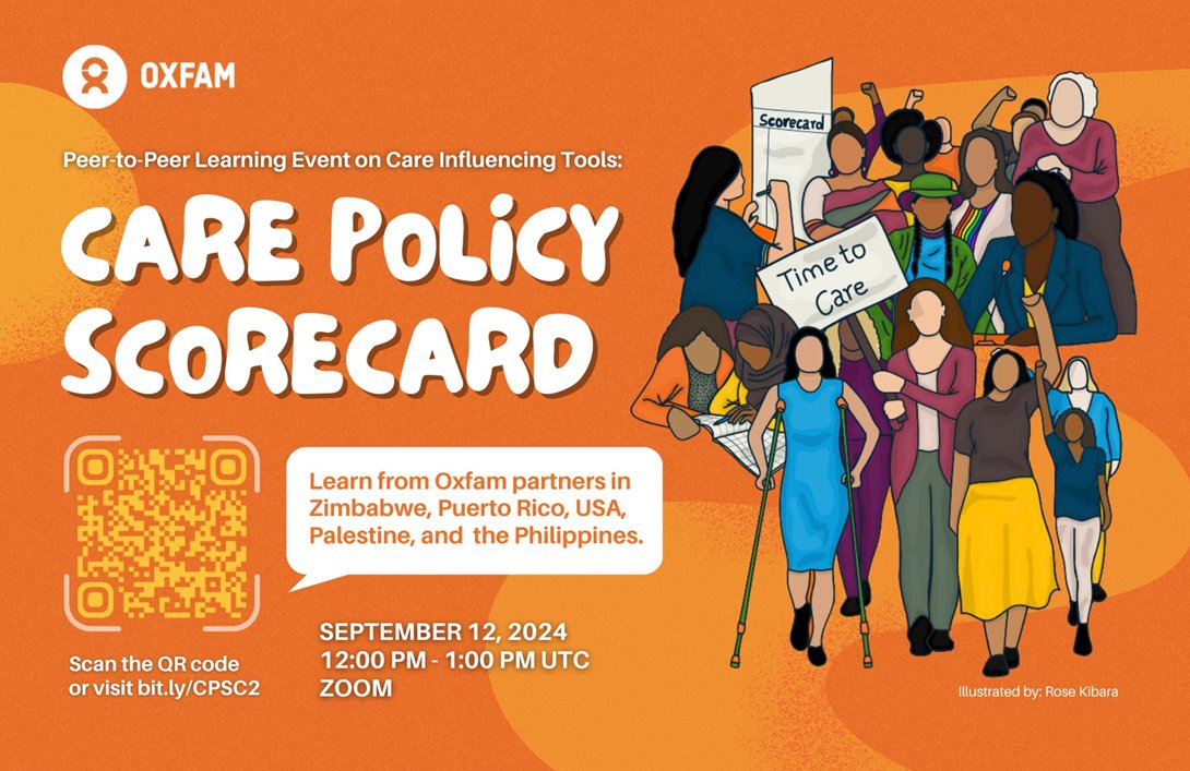 MakeCareCount's tweet photo. ๐๐ #WebinarAlert ๐๐
Join us at the the second Peer-to-Peer Learning Series on the #Care Policy Scorecard, happening on 12 Sep 2024 at 3 to 5 pm EAT.
Scan the QR code below or visit https://t.co/REk6XSztJt to join. See you there.
#MakeCareCount https://t.co/N73DyeyA0U