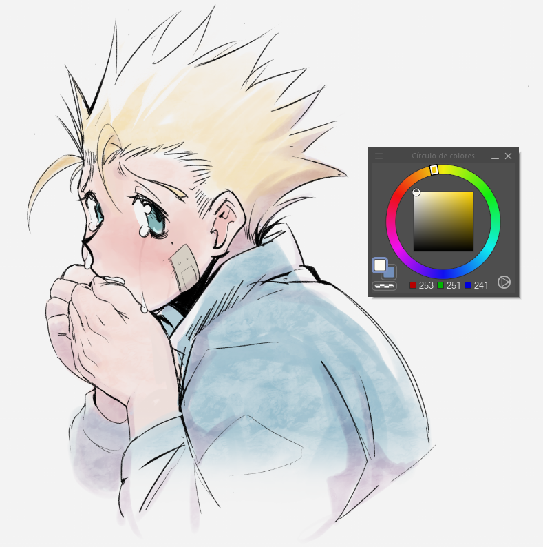 NINIkun4's tweet photo. cry baby  #trigun  #vashthestampede https://t.co/eBEZheGTBn