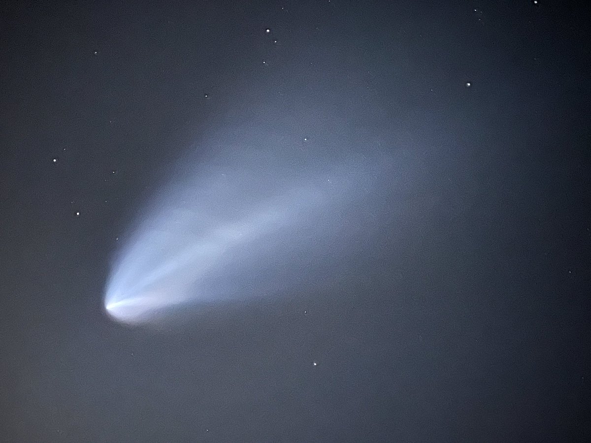ncspaceops's tweet image. Coastal NC skies were illuminated by @PolarisProgram and @SpaceX Falcon9 second stage and its Crew Dragon lofting four astronauts to orbit. Go Polaris Dawn!
#spacex #PolarisDawn #teamspace #NC #NorthCarolina @rookisaacman