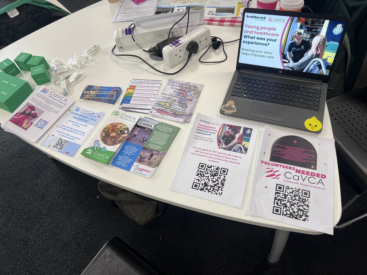 At <a href="/CUScarborough/">CU Scarborough</a> today representing <a href="/CaVCA1/">CaVCA</a>  
Come down and have a chat!