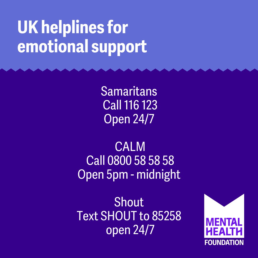 It's World Suicide Prevention Day, and we're spreading the message that it's ok to talk about suicide.
If someone tells you they are having suicidal thoughts, there are ways we can make them feel safe and supported in that conversation. Read more here: bit.ly/4ge4qif