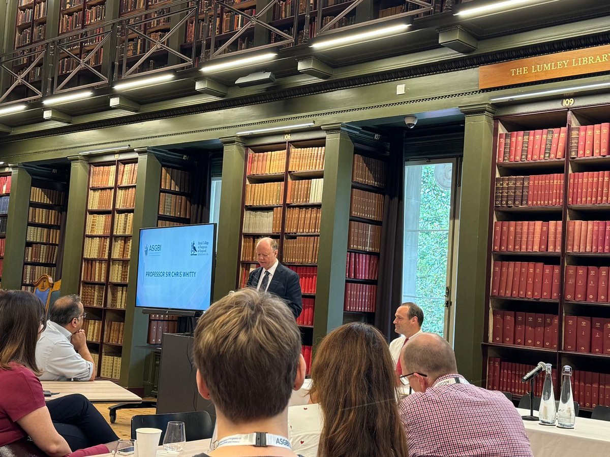 ASGBI (@asgbi) on Twitter photo It is a privilege to have Professor Sir Chris Whitty with us today to discuss leadership and management at #SLIM2024
<a href="/RCSnews/">The Royal College of Surgeons of England</a> It is a privilege to have Professor Sir Chris Whitty with us today to discuss leadership and management at #SLIM2024
<a href="/RCSnews/">The Royal College of Surgeons of England</a>