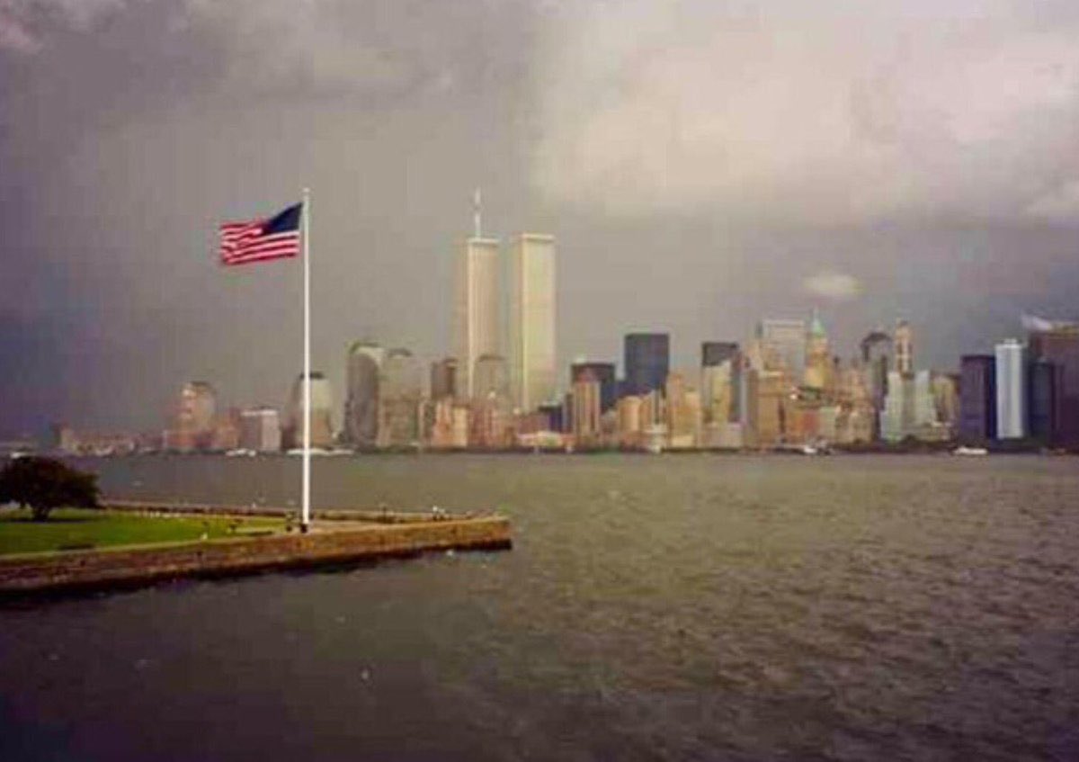 World Trade Center, Manhattan, September 10, 2001, photographed by a Canadian tourist, twenty-three years ago today: